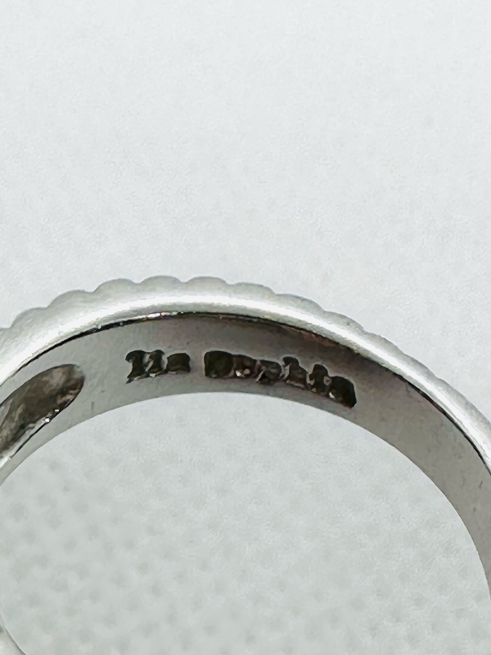 Lia Sophia Silver and Teal Cushion-Cut Gemstone Statement Ring Size 7 Cocktail - Picture 4 of 8